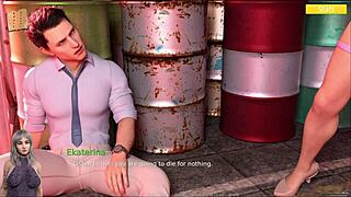 Rosewater Manor 114: Fat Curvy Woman In Outfit Feels Deep Emotions With Her Big Tits And Boobs.