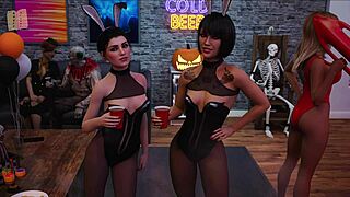 The chick route unfolds in Being a Dik 255.