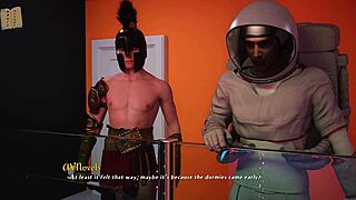 The chick route unfolds in Being a Dik 255.