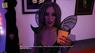 The chick route unfolds in Being a Dik 255.