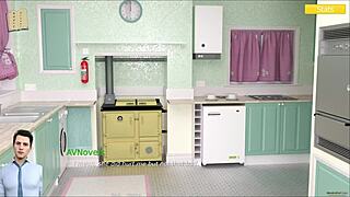 Rosewater Manor 114: Fat Curvy Woman In Outfit Feels Deep Emotions With Her Big Tits And Boobs.