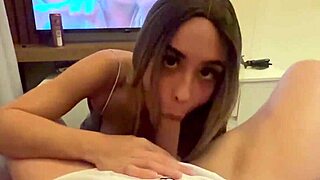 Loira Safada Seduces Me at Home! My Friend's Girlfriend Sucks Me with Her Big Ass!