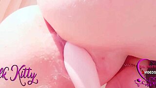 Extra Close-Up ASMR Female Masturbation with Toy and Loud Moans