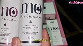 i'm testing these erotic products like body oil and wet line it's so sensual