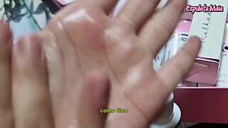 i'm testing these erotic products like body oil and wet line it's so sensual