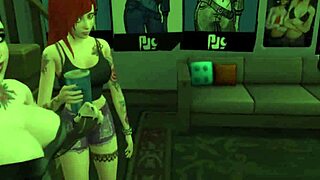 what's pov sex like with a goth chick at the party?