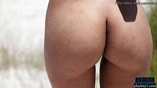 Hey, check Chloe Rose, Asian milf, stripping bikini outdoors!