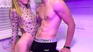 Stepsister Loves Deep Cock in Her Wet Tight Pussy