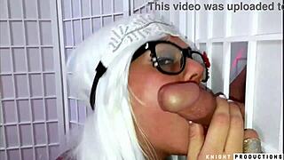 Latina crush gags on monster cock at gloryhole