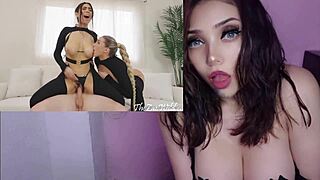 Dos Culonas Sharing a Dick for Wild Fucking!