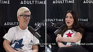 Jane Wilde and Bree Mills discuss step roleplay in casting interview.