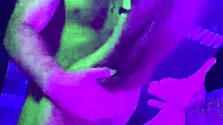 Skinny model poses for photos all day