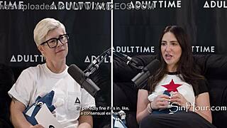 Jane Wilde and Bree Mills discuss step roleplay in casting interview.