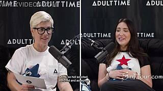 Jane Wilde and Bree Mills discuss step roleplay in casting interview.