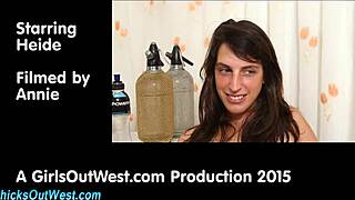 party amateur toys solo with big tits and masturbation