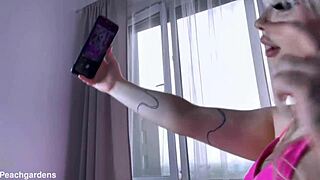 my step sister turned webcam model, so i fucked her hard during live stream