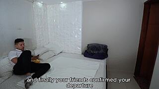 Latina With Perfect Tits Enjoys Two Huge Cocks Just For Her Part 1 - Esteban Gamboa!