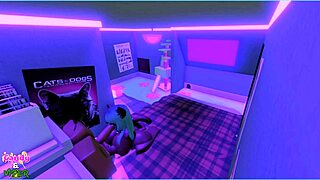 Candy friend says, 'Watch the demi-human get fucked deep in part 2 of Ro-Condos.'