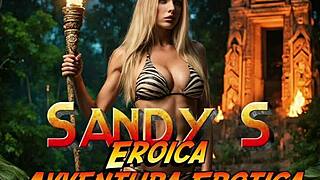 Sandys Erotic Milf Cosplay in 9x01 Parody Adventure