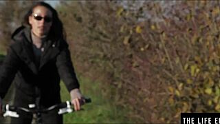 perfect country girl fingers herself hard by the warm fire