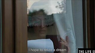 perfect country girl fingers herself hard by the warm fire