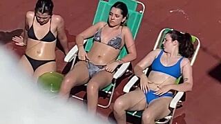 What Secrets Are These Argentinian Neighbors Hiding While Sunbathing on the Terrace?