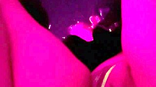 horny milf artemisia love flashes shaved pussy in public at night