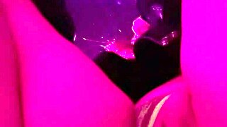 horny milf artemisia love flashes shaved pussy in public at night