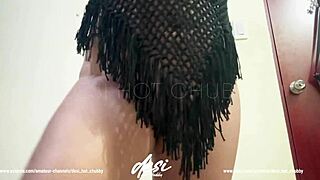 indian desi dance teasing big boobs and hairy pussy