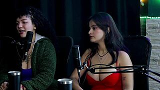 safada performs a sensual dance after claiming art is her life - watch on sheer red for raw heat. faroraf brings the public thrill.