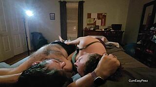 Liza and Andy share an intimate moment where he releases a large amount.