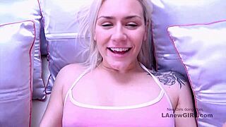 Sexy Tattooed Girl Gets Fucked at Modeling Audition