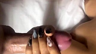 My stepsister jerks me off then I fuck her hard