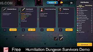 Humiliation Dungeon Survivors Demo
