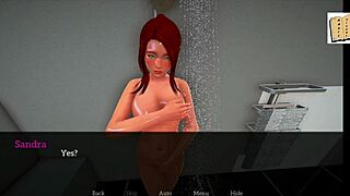 hey, my new family game with the redhead teen 18+ and small tits