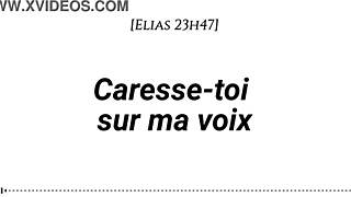European french audio for women, caress yourself to man's voice in erotic asmr fantasy with sensual foreplay instructions