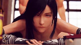 This Tifa Lockhart compilation has anal, assfucking, and big tits! 😍