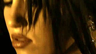 Beautiful indian girl performs erotic striptease undressing slowly