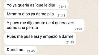 Latina Girlfriend Shares Past Fucks Over Phone Chat