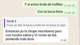 Latina Girlfriend Shares Past Fucks Over Phone Chat