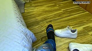 Blonde Fitness Model With Great Legs Fucks Me Passionately Like A Horny Latina Whore - Brian Evansx
