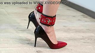 is dipping and feet play in classic high heels more intense when legs are bound?
