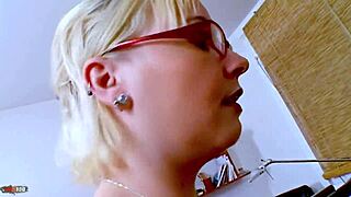 Anal Fuck In The Office With The Little 18+ Blonde Maeva Blue