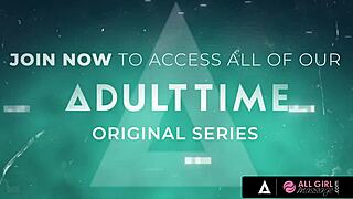 Wild Tribbing Fun In Hot Interracial Threesome Massage