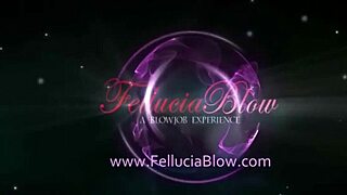 artistic blowjob experience from milf