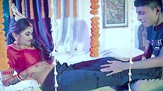 Young Indian Couple Enjoys First Night Sex With Dirty Hindi Audio