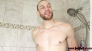 Cali moaning in first rimjob as Indica tongues his hole deep 😏