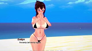 Call of nature part 4: hyperbolic flower in anal, blowjob, creampie action! 🍆