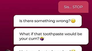 Naughty stepsis intensely makes you uncomfortable with her bold actions