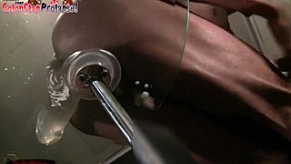 filthy wet anal punishment for a naughty boy ass